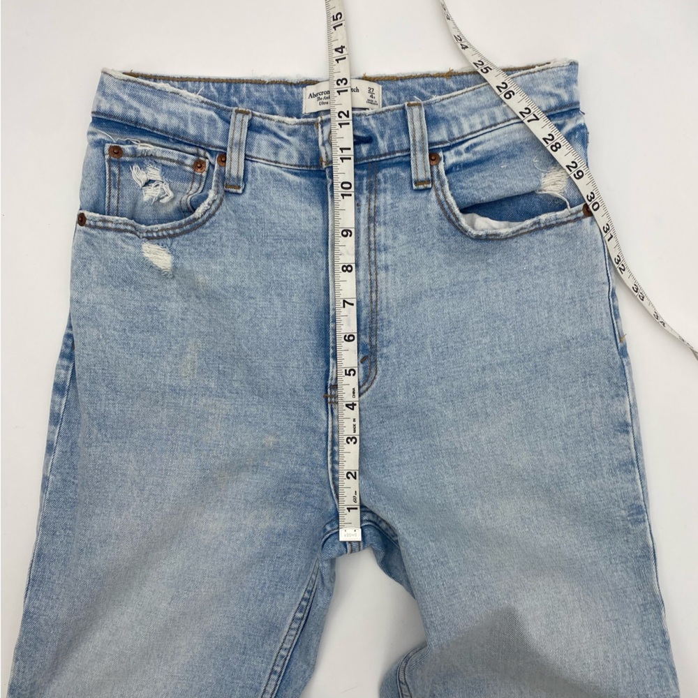 Abercrombie and Fitch the Ankle Straight Ultra High Rise jeans size 4 - Picture 6 of 8